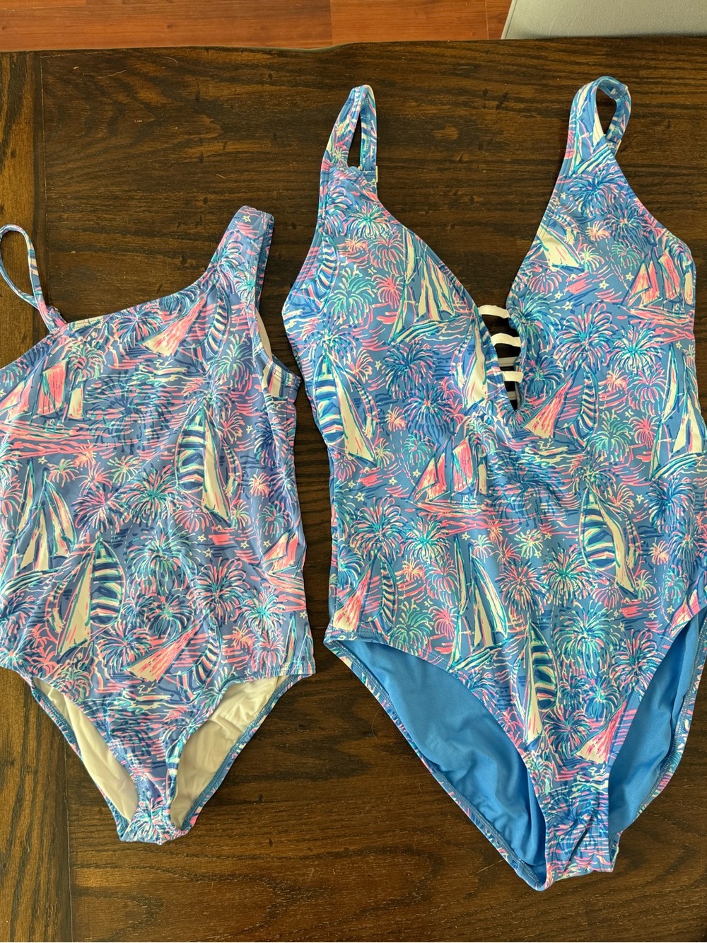 Lilly Pulitzer matching Swimsuit (mommy & me)  Sailboat Jaspen